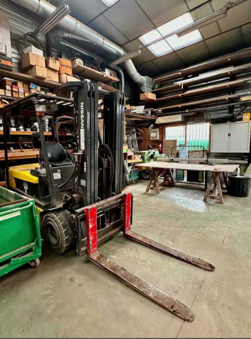 L’atelier de BATI-CHARPENTE à Faremoutiers.